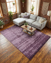Studio Haven Collection Area Rug -  Gallery (Violet) Rectangle Violet  lifestyle 27