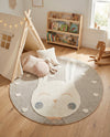 Wonder Tykes Collection Area Rug -  Blisswood Round Peach Blossom  lifestyle 47