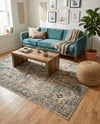 Gobi Sands Collection Area Rug -  Turpan Rectangle Multi  lifestyle 36