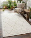 Trellis Haven Collection Area Rug - Havenwood Rectangle Ivory  lifestyle 21