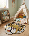 Whimsy Wonders Wool Collection Area Rug -  Rainbow Round Multi  lifestyle 7