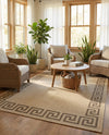 Sahara Sands Collection Area Rug -  Elephantine Rectangle Natural  lifestyle 20