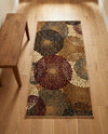 Bistro Lounge Collection Area Rug -  Cappuccino Runner Beige  lifestyle 37