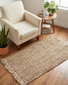 Savannah Jute Collection Area Rug - Tahoe Rectangle Natural  lifestyle 12