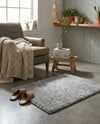 Cozy Comfort Shag Collection Area Rug - Haven (Cloud Gray) Rectangle Cloud Gray  lifestyle 31