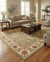Jaipur Elegance Collection Area Rug -  Lal Rectangle Green  lifestyle 21