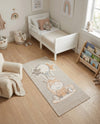 Wonder Tykes Collection Area Rug - Enchanted Runner Peach Blossom  lifestyle 53