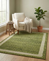 Studio Haven Collection Area Rug -  Alcove (Green) Rectangle Green  lifestyle 12