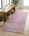 Sahara Essence Collection Area Rug - Oasis (Pink) Runner Pink  lifestyle 52