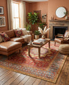 Ottoman Elegance Collection Area Rug -  Cappadocia Rectangle Red  lifestyle 25