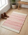 Marina Collection Area Rug - Marina Rectangle Blush Pink  lifestyle 14