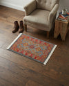 Persian Elegance Collection Area Rug -  Nain Rectangle Light Blue  lifestyle 4