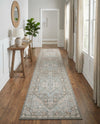 Savannah Series Collection Area Rug - Charleston (Cloud Gray) Runner Cloud Gray  lifestyle 65