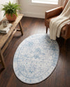 Heritage Elegance Collection Area Rug -  Windsor (Ivory) Oval Ivory  lifestyle 30