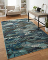 Sedona Vista Collection Area Rug -  Yucca Rectangle Blue  lifestyle 6