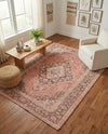 Savannah Threads Collection Area Rug -  Chihuahuan Rectangle Red  lifestyle 4