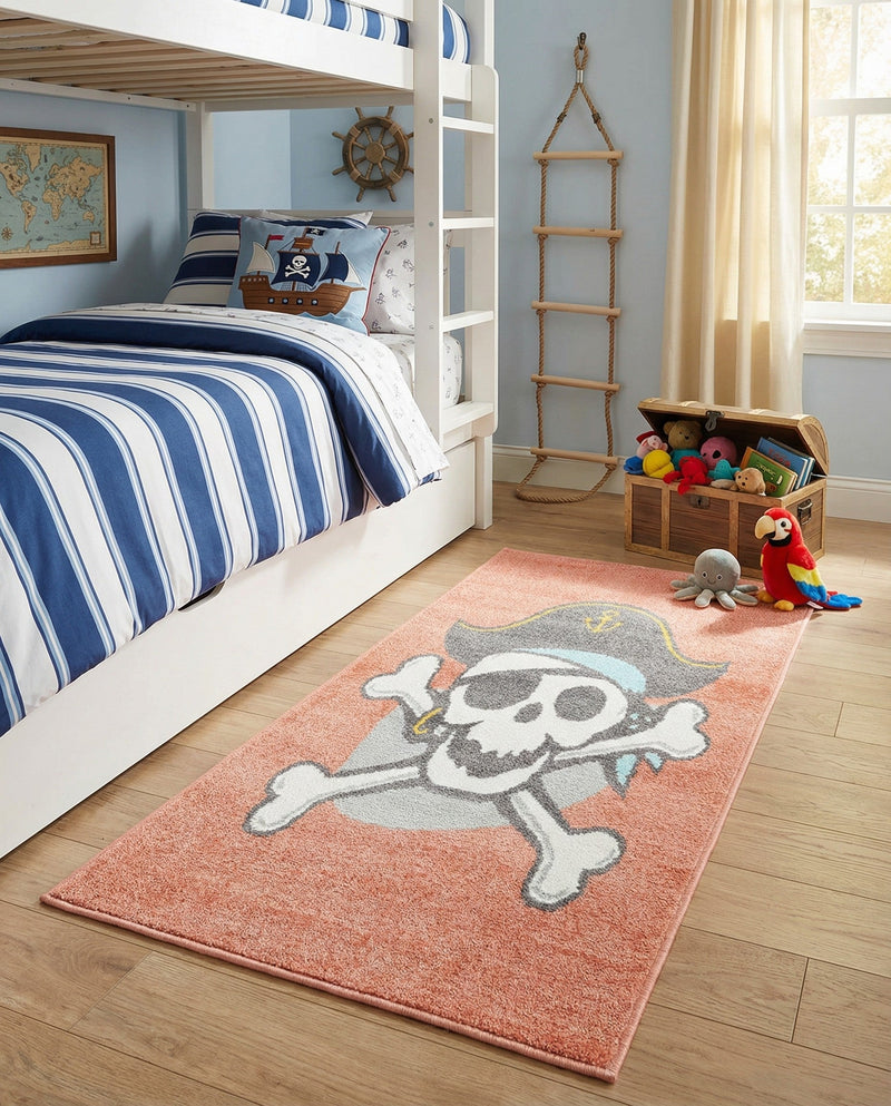 Wonder Tykes Collection Area Rug -  Harmony Runner Red  lifestyle 40