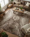 Riviera Elegance Collection Area Rug -  Nice Rectangle Brown  lifestyle 12