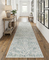 Coastal Haven Collection Area Rug - Seabreeze (Gray) Runner Gray  lifestyle 62