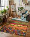 Marrakesh Elegance Collection Area Rug -  Taliouine Rectangle Multi  lifestyle 17