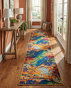 Caribbean Cove Collection Area Rug -  Bequia Runner Multi  lifestyle 28