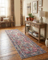Zahara Oasis Collection Area Rug -  Rabat Runner Yellow Pink  lifestyle 73