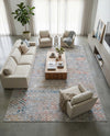 Dresden Elegance Collection Area Rug -  Freiberg Rectangle Multi  lifestyle 10