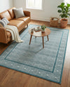 Aravalli Collection Area Rug -  Jaipur Rectangle Aegean Blue  lifestyle 13
