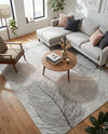 Bloomsbury Elegance Collection Area Rug -  Westminster Rectangle Gray  lifestyle 15