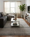Jewel Oasis Collection Area Rug - Sapphire (Gray) Rectangle Gray  lifestyle 20