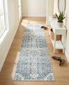 Coastal Haven Collection Area Rug -  Shoreline Runner Gray  lifestyle 68