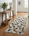 Savannah Hideaway Collection Area Rug - Savannah Runner Ivory Gray  lifestyle 46