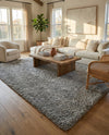 Alpine Plush Collection Area Rug - Verbier Rectangle LGrey  lifestyle 47