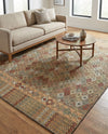 Coastal Terrace Collection Area Rug -  Pelican Rectangle Multi  lifestyle 5