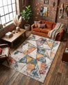 Jewel Oasis Collection Area Rug -  Topaz Rectangle Multi  lifestyle 4
