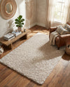 Eternal Plush Oasis Collection Area Rug -  Tranquility (Linen) Rectangle Linen  lifestyle 27