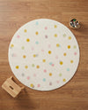 Wonder Tykes Collection Area Rug -  Fable Round Ivory  lifestyle 33