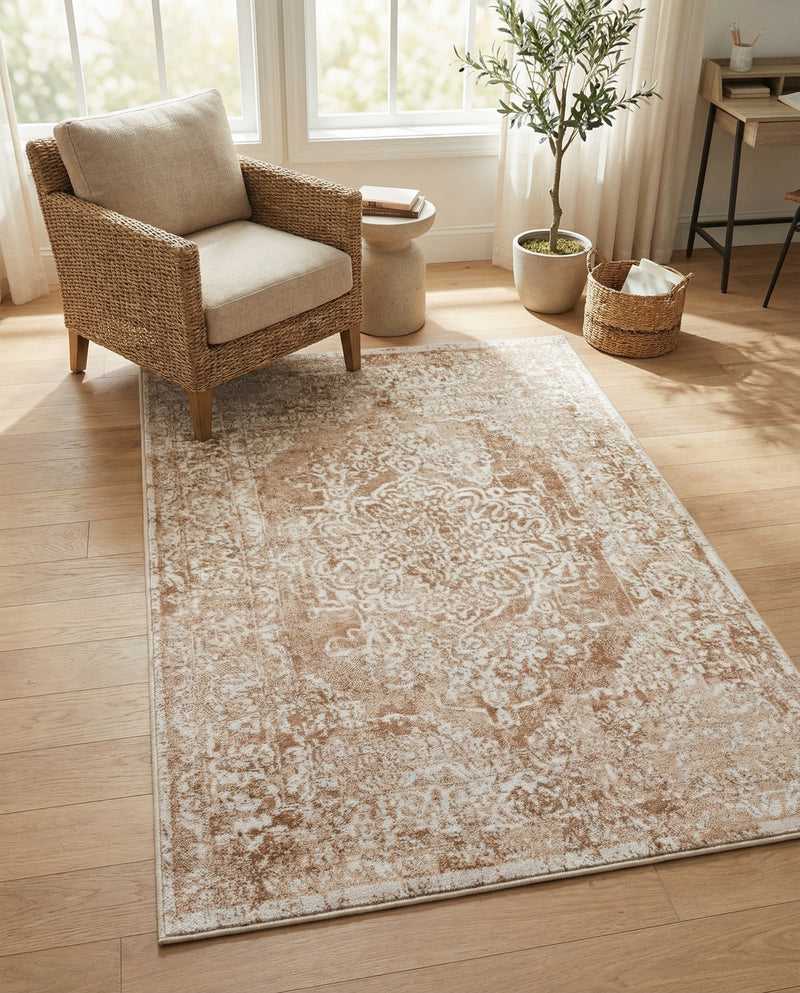 Cambridge Classics Collection Area Rug -  Magdalene (Beige) Rectangle Beige  lifestyle 18