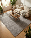 Bloomsbury Elegance Collection Area Rug -  Kensington (Gray) Rectangle Gray  lifestyle 16