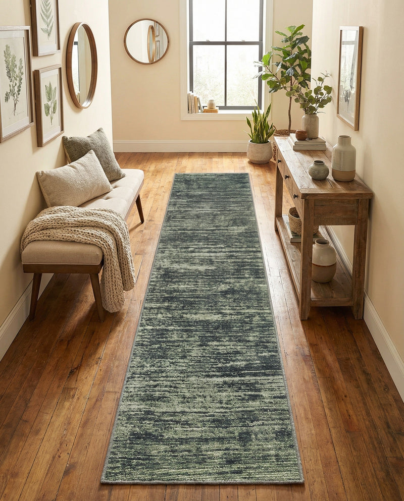 Sahara Essence Collection Area Rug - Oasis (Green) Runner Green  lifestyle 60
