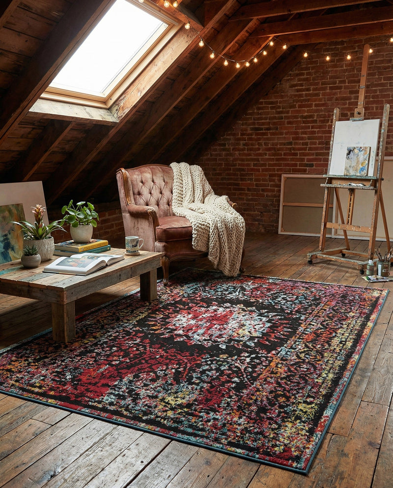 Brighton Terrace Collection Area Rug -  Withdean Rectangle Multi  lifestyle 20
