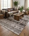 Geneva Terrace Collection Area Rug - Montreux Rectangle Beige  lifestyle 9