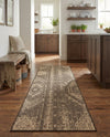 Sahara Sands Collection Area Rug -  Berenice Runner Natural and Brown  lifestyle 35