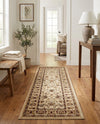 Jaipur Elegance Collection Area Rug -  Nahargarh (Cream) Runner Cream  lifestyle 85