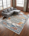 Mykonos Manor Collection Area Rug -  Tinos (Multi) Rectangle Multi  lifestyle 14