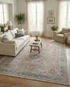 Coastal Haven Collection Area Rug -  Harborview Rectangle Multi  lifestyle 22