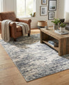 Serenity Sands Collection Area Rug - Dunescape Rectangle Gray  lifestyle 28