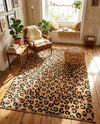 Savannah Sojourn Collection Area Rug -  Mara Rectangle Light Brown  lifestyle 12