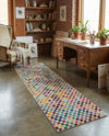 Chromatic Oasis Collection Area Rug -  Flora Runner Multi  lifestyle 52