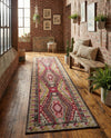 Sedona Vista Collection Area Rug -  Anasazi Runner Multi  lifestyle 76